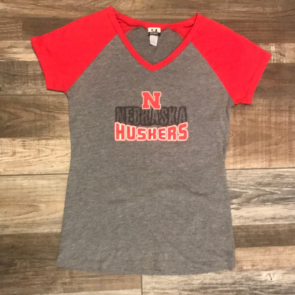 Nebraska Huskers youth girls t-shirt Large